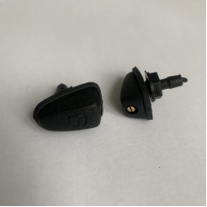 Форсунка на капот "гайка пластик" віяло/G-розпилювач/універсальна/ущільнювач (E90)