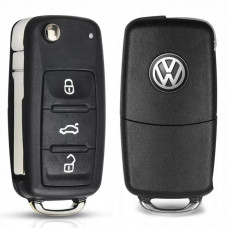 Чохол для ключа Skoda №1-3 кнопки,викідний