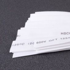 Термоусадка d= 6mm біла (1м) (уп.30шт)