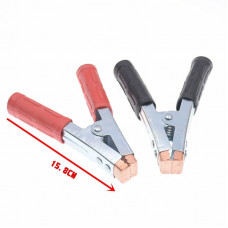 Затискачі для клеми АКБ (крокодили) (+/-)500А (д.150мм/ш.20мм/товщ.1мм)