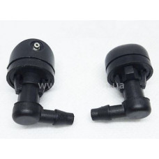 Форсунка на капот "засувка" 1-струменева/кутова/універсальна "Туреччина" HS-5470