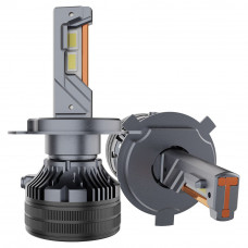 Лампа LED H4 радіатор+кулер 180W/20000Lm/6000K 3570 Chip 9-18V "T80" 12 міс. гарантії