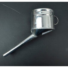 Лійка металева Бензин коса під клапан вузький носик (Іномарки) Б-1 (20/40 ящ.)