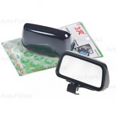 Дзеркало зовнішнє додаткове прямокутне 110х55мм ЗR-079 Чорне- Антиблік (П'ятак на скотчі 3м)