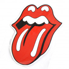 Наліпка "Язик ROLLING STONES" 12х9см (10шт/уп)