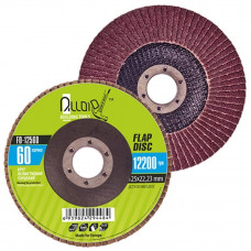 Круг пелюстковий торцевий 125мм, зерно 60 "Alloid" (10) FD-12560