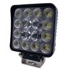 Фара-LED Квадрат 54W 105*125*50mm (3W*18) 10-30V W0164 Combo