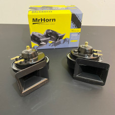 Сигнал 24v равлик 2контактний Ø 95mm "YW-A 031" клема збоку/метал. основа (2246)