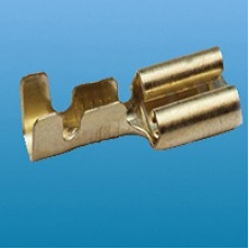 Наконечник "Мама" 6,3мм з фіксатором (100шт) Туреччина (0.38 товщ.) СТАНДАРТ TKS1202