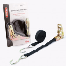 Стяжка вантажу 5M 1 T 25мм "CARLIFE" RD711 (блістер) (30шт/ящ)