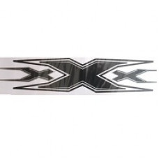 Наліпка лобове скло бус біла 160*1800 "XXX"