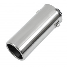 Насадка глушника 0070 круг.вузька Ø 63х165мм зі свистком "Elegant" EL 106026 (30шт/ящ)