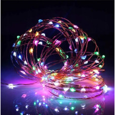 Гірлянда Дріт 5м MT0370, RGB 2*AA
