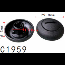 Кліпси C1959 втулка кріплення підкрилок HYUNDAI (8682526000, 86825-26000, 20121) ( уп. 100 шт.)