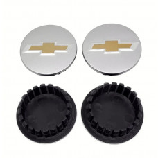 Ковпачки на титани "Chevrolet" (58/46мм) сірий (9015188)