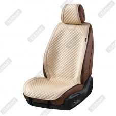 Накидки сидінь алькантара "Elegant" TRENTO Бежевий Передні (700 604) (10шт./ящ.)