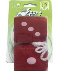 Освіжувач "Кубики" червоні яблуко (2шт/бл.) 12шт/ящ.