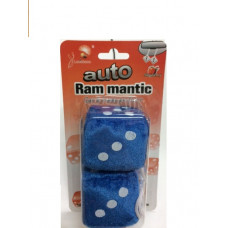 Освіжувач "Кубики" сині персик (2шт/бл.) 12шт/ящ.