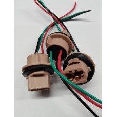 Патрон під лампу з проводом W21/5W 2к-т SQ-1921