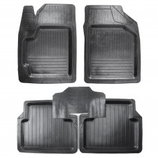 Килимки салона Daewoo Lanos   Aveo   Lacetti 5шт коритом (борт 3см з перемичкою) "Дубно"
