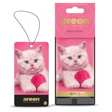 Освіжувач сухий лист - "Areon" - Wild - Sweet Kitty (Солодке кошеня) 10шт/уп