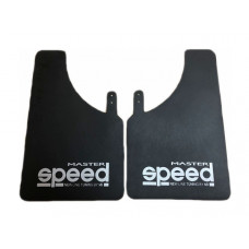 Бризковики малі чорні - 2шт - "speed MASTER" - 375х235