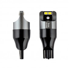 Світлодіод 12V-24V T15(W16W) Білий SMD 4x3020 210Lm "Brevia" CUNbus 10133X2 (2шт)