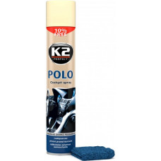 Поліроль торпеди спрей 750ml "K2" Polo Vanilla (Ваніль) K4071(12шт/ящ)
