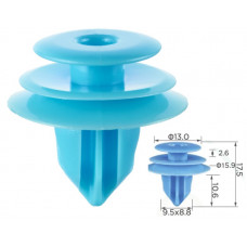 Кліпси C0256 Toyota Lexus 9008046220 9046710167 Subaru Pontiac GM Daihatsu Nissan( уп. 100 шт.)