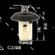 Кліпси C3268 під саморіз BMW 07147265039 ( уп. 100 шт.)
