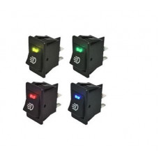 Клавіша для протитуманних фар 4 к-т. SQ3678 (розм.20,2*34,2) Червоний