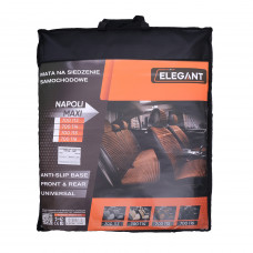 Накидки сидінь алькантара "Elegant" NAPOLI Кавові Повний комплект (700 115)