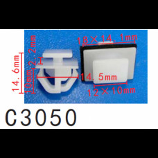 Кліпси C3050 молдингів/двері/поріг/багажник HYUNDAI, KIA, CHRYSLER (8775835010, 87758-3501) ( уп.100