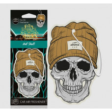 Освіжувач сухий лист - "Aroma" - Dia De Los Muertos - Skull in High-Hat 10380