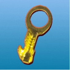 Наконечник під болт Ø 6мм під провід перерізом 2.5 (100шт) Туреччина TT1401.4