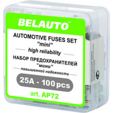 Запобіжники Міні 25А "Белавто" AP-72 (100шт)