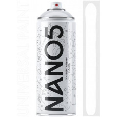 Фарба білий мат 400ml "Nano5" N19003 (12шт/уп)