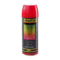 Фарба флуоресцентна 400ml "Unifix" червона №951062 (12шт/уп)