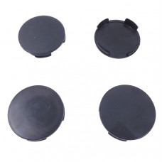 Ковпачки на титани 59/58 чорні Туреччина (низький борт + 4 защип.) 1шт