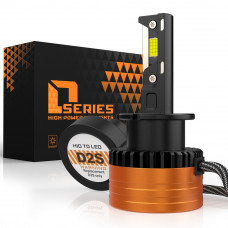 Лампа LED D2S-D30 110W 12000Lm 3570-chip DC12V 6000K IP68 +200% яскравіше