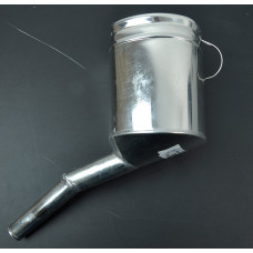 Лійка металева Дизель крива широкий носик (Бус, Ford Transit.Fiat.Mercedes 200-400) Д-3 (15/30ящ.)