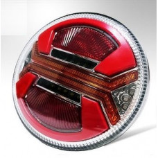 Задній ліхтар Круглий 24V (Ø-140мм.Н-50мм) "Ercelik" HM-0424 Неоновий з ПРОВОДОМ (1шт/уп)