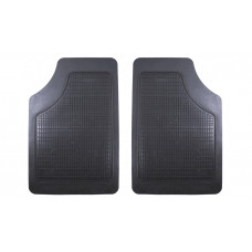 Килимки гумові (2шт ) чорні "Акцент" YP-GROUP "Дубно" ПРЕМІУМ (передні)