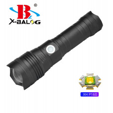 Ліхтарик-ручний АКБ 26650,8800 mAh,діод P160,TYPE-C,довж.-17см,метал. корп."X-Balong" BL-K208