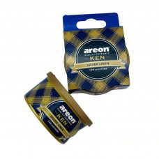 Освіжувач сухий консерва 35gr - "Areon" - Ken - Silver Linen (Срібний льон) (12шт/уп)