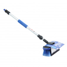 Щітка 65-100см телескоп/кран щітка 20см-Рівня синя SC 1951 "VITOL"