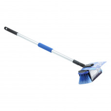 Щітка 78-130см телескоп щітка 22см-Рівна синя SC 1960 "VITOL"