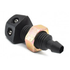 Форсунка на капот "гайка метал" 2-струменева/універсальна/ущільнювач /Toyota (E52)