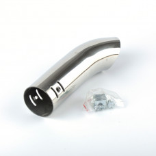 Насадка глушника 0072 круг.вузк./ізогн.косий верх Ø 51х195мм "Elegant" EL 106 041 (30шт/ящ)