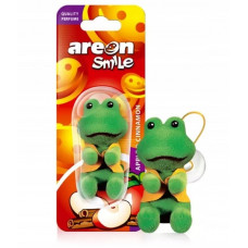 Освіжувач сухий іграшка - "Areon" - Smile - Apple Cinnamon (Яблуко з корицею) (12шт/уп)